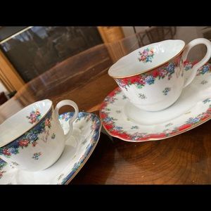 Kenzo teacups and saucers